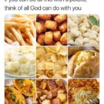 christian-memes christian text: If you can do all this with a potato, think of all God can do with you @litcatholjcmemes  christian