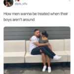 wholesome-memes cute text: @pls_stfu How men wanna be treated when their boys aren