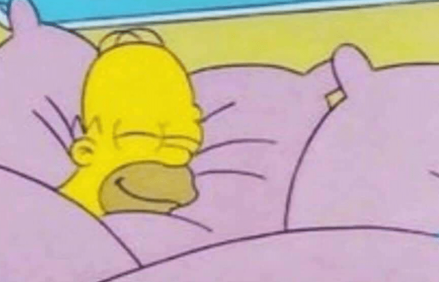Meme Generator Homer Sleeping Comfortably Newfa Stuff