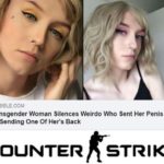 feminine-memes women text: LADBIBLE.COM Transgender Woman Silences Weirdo Who Sent Her Penis Pic By Sending One Of Her