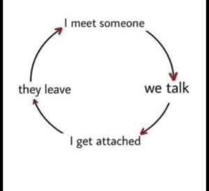 depression-memes depression text: I meet someone they leave I get attached we talk