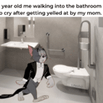 depression-memes depression text: 7 year old me walking into the bathroom to cry after getting yelled at by my mom.  depression