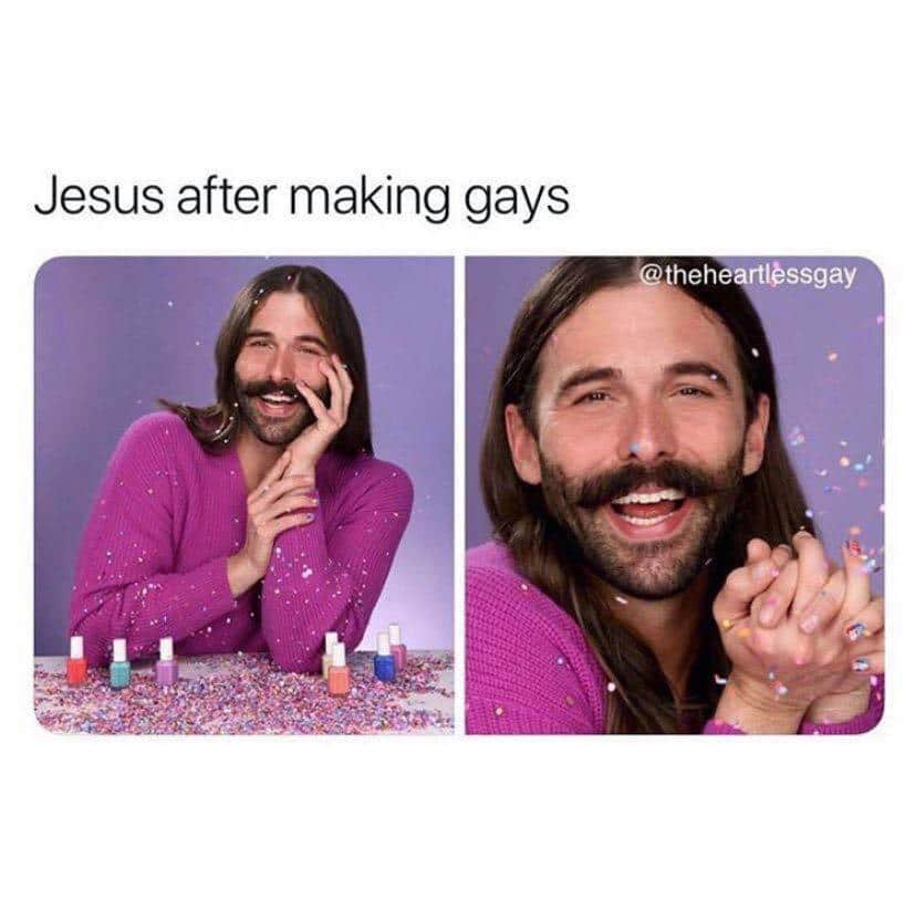 history history-memes history text: Jesus after making gays 