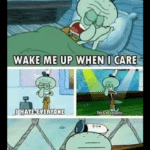 depression-memes depression text: I JUST REALIZED THAT I GREW UP TO BECOME SQUIDWARD WAKE ME UP WHEN I HATE EVERYONE I knewl Tri$hdiotlc.  depression