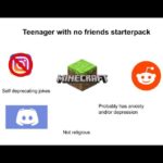 depression-memes depression text: Teenager with no friends starterpack Self deprecating jokes Probably has anxiety and/or depression Not religious  depression