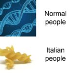 other-memes cute text: Normal people Italian people  cute