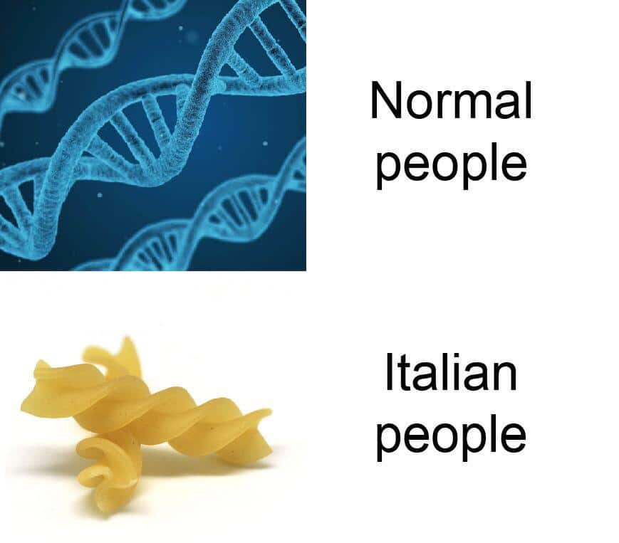 cute other-memes cute text: Normal people Italian people 