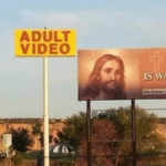 christian-memes christian text: ADÜLT VIDEO It JESUS IS WATCHING  christian