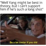 yang-memes yang text: "Well Yang might be best in theory, but I can