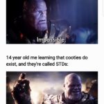 avengers-memes thanos text: 8 year old me discovering that girls don