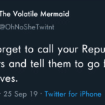 political-memes political text: The Volatile Mermaid @OhNoSheTwitnt Don