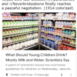 water-memes thanos text: Reddit Civil War between r/HydroHomies and r/Neverbrokeabone finally reaches a peaceful negotiation. (1914:colorized) What Should Young Children Drink? Mostly Milk and Water, Scientists Say A panel of scientists issued new nutritional guidelines for children on Wednesday , describ... The New York Times • 21 hours ago  thanos