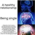 depression-memes depression text: A healthy relationship Being single Giving false hope to anyone who likes you so you can maintain an emotional distance and protect yourself from being hurt While you shut yourself off from people who genuinely care about you but you