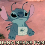 Ohana means family Movie meme template blank