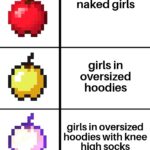 dank-memes cute text: h. naked girls girls in oversized hoodies girls in oversized hoodies with knee high socks  Dank Meme
