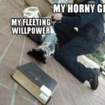 christian-memes christian text: WILLPOWER  christian