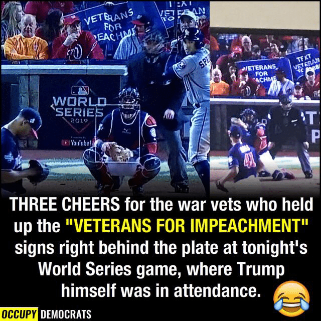 political political-memes political text: VOR SERiE- THREE CHEERS for the war vets who held up the 