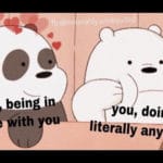 wholesome-memes cute text: e bein o litera , doing y anyt Ing  cute