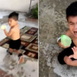 Meme Generator – Chasing kid with water balloon