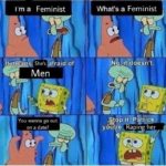 feminine-memes women text: j•ma Feminist of Men You wanna go out on a date? What