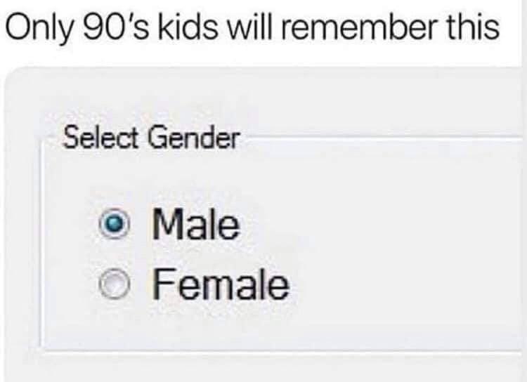nsfw offensive-memes nsfw text: Only 90's kids will remember this Select Gender Male Female 