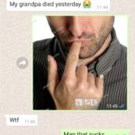 dank-memes cute text: /search?q=nudes My grandpa died yesterday 11 11 11:45 u Wtf FOTOSTOC 11 Man that sucks 11:45 u  Dank Meme