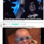 star-wars-memes ot-memes text: r/OTM— by _ — I can see clearly now agc The eye doctor when you have bad eyesight You pay the prk• for your lack of 28 C—ts O G iæ Saæ • b