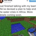 other-memes dank text: Elon Musk @elonmusk Following Just finished talking with my team. We
