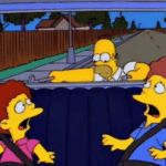 Homer as terminator Simpsons meme template