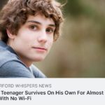 boomer-memes boomer text: O WATERFORD WHISPERS NEWS Miracle Teenager Survives On His Own For Almost 6 Hours With No Wi-Fi  boomer