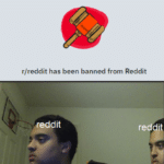 dank-memes cute text: r/reddit has been banned from Reddit dit red •t  Dank Meme