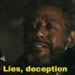 Lies, Deception Star Wars meme template blank