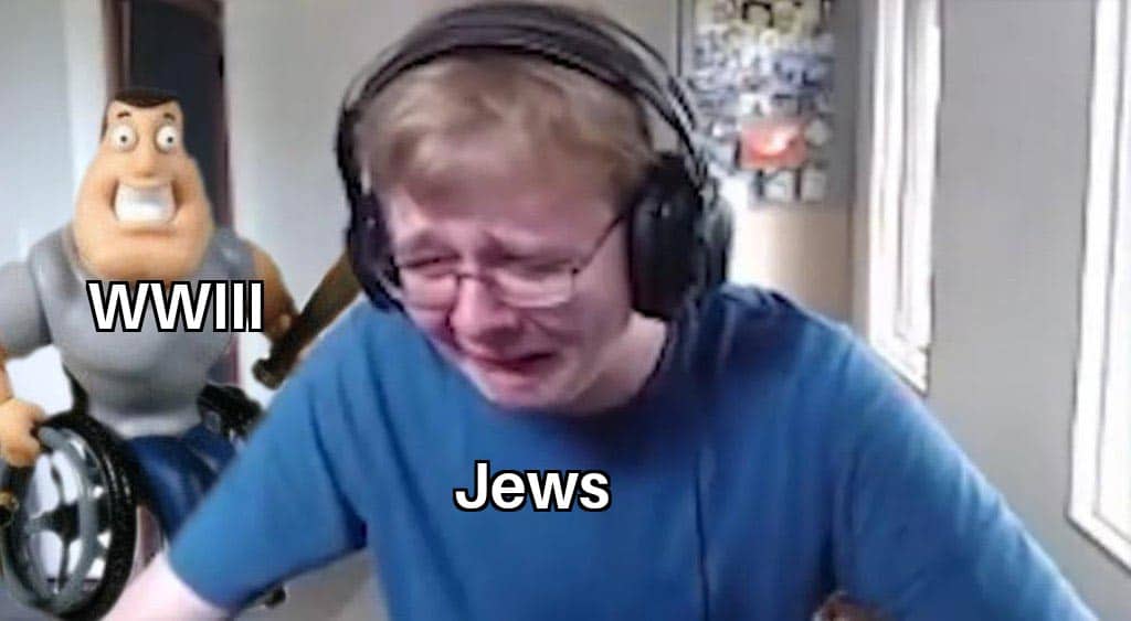 nsfw offensive-memes nsfw text: WWII' Jews 