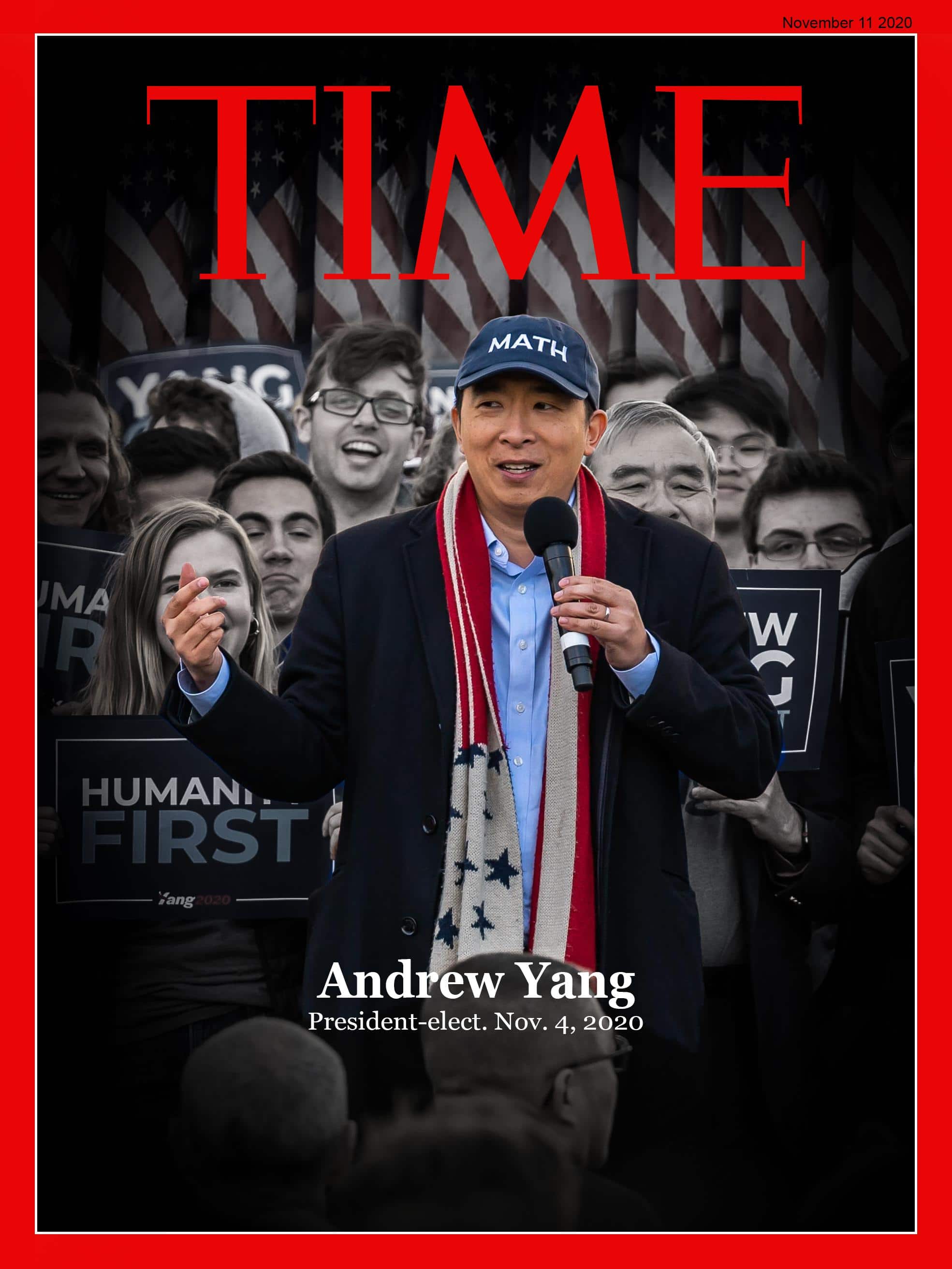 political yang-memes political text: 12ST 'ang And ew Yahg President-elect. Nov. 4, 2020 