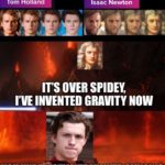 star-wars-memes prequel-memes text: You Look Like Tom Holland You Look Like Isaac Newton IT