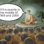 dank-memes cute text: 2019 is exactly in the middle of 1969 and 2069  Dank Meme