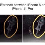 offensive-memes nsfw text: Difference between IPhone 6 and iPhone 11 Pro  nsfw