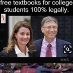 wholesome-memes cute text: Bill and Melinda Gates made a site that provides MMS carefully, he