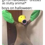 dank-memes cute text: girl on halloween *dresses as slutty animal* bo son halloween:  Dank Meme