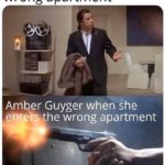 offensive-memes nsfw text: me when I enter the wrong apartment Amber Guyger when 