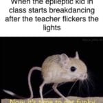 other-memes dank text: When the epileptic kid in class starts breakdancing after the teacher flickers the lights Sts  dank