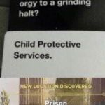 other-memes dank text: What brought the orgy to a grinding halt? Child Protective Services. NE LOCAT ION DISCOVERED Prison 
