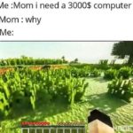 other-memes dank text: vile :Mom i need a 3000$ computer Mom : why  dank