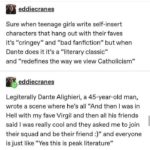 christian-memes christian text: eddiecranes Sure when teenage girls write self-insert characters that hang out with their faves it