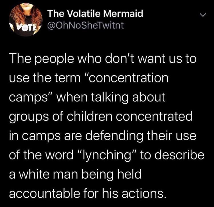 political political-memes political text: The Volatile Mermaid @OhNoSheTwitnt The people who don't want us to use the term 