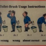 boomer-memes boomer text: Toilet-Brush Usage Instructions Eve 4 quite wrong wrong almost correct correct  boomer