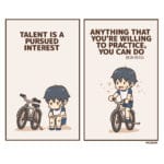 comics comics text: TALENT IS A PURSUED INTEREST ANYTHING THAT YOU