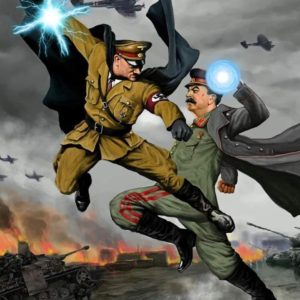Hitler vs Stalin Wii meme template