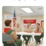 offensive-memes nsfw text: Scoutmaster Dan: How was the camping trip Marty? {J"Fuckinq In Tente taaop 776 @Gar DoesBushwe/l  nsfw