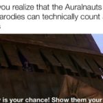 star-wars-memes ot-memes text: When you realize that the Auralnauts Star Wars parodies can technically count as OT memes Now is your chance! Show them your power!  ot-memes